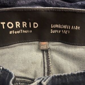 Torrid Bombshell Flare High Rise - New Moon